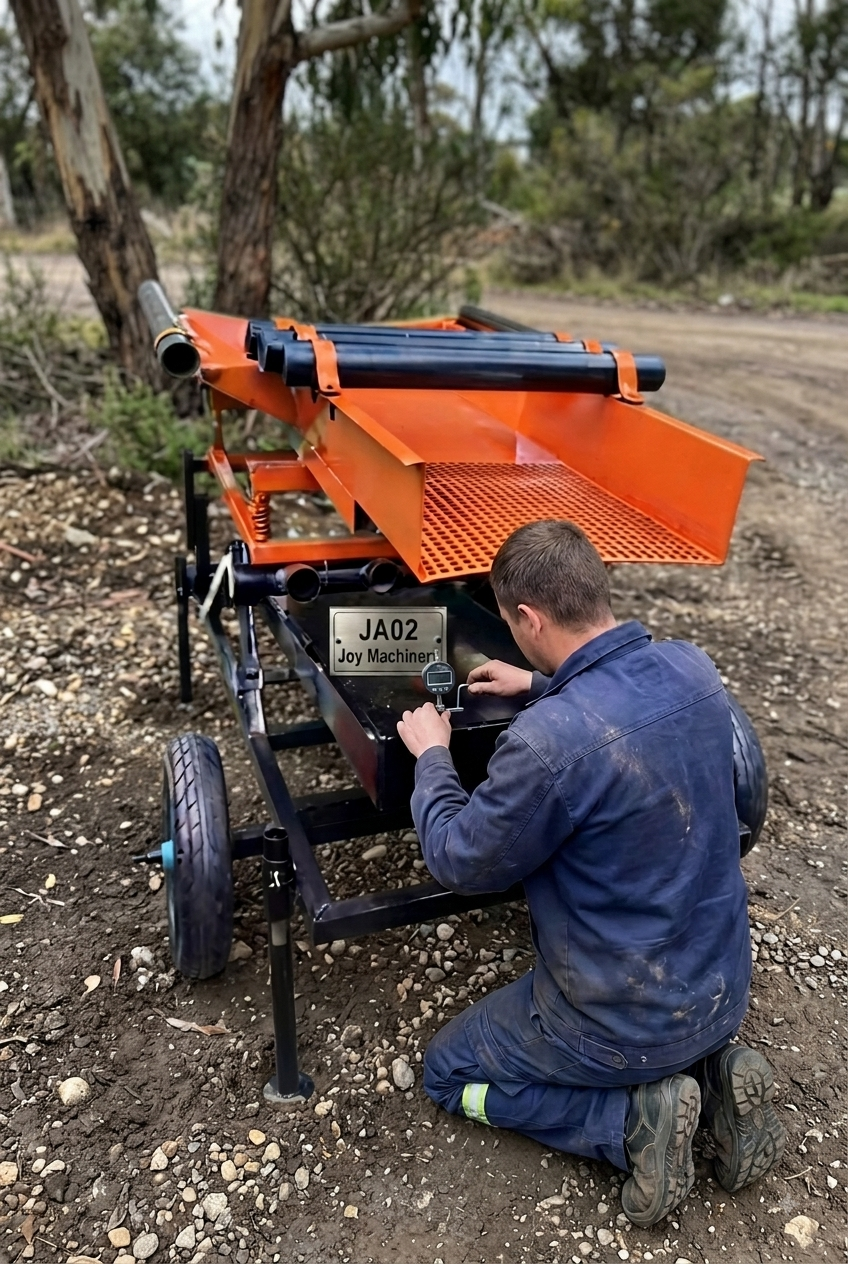 Uncalibrated machinery on site